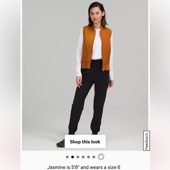 Brand New Lululemon Reversible Water-Repellant Non-Stop Bomber Vest - Picture 2 of 14